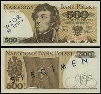 500 złotych 16.12.1974, seria K, numeracja 00000