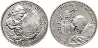 500 lirów 1995, Rzym, 17 rok pontyfikatu, srebro