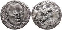 medal annualny 1980, Aw: Popiersie papieża i nap