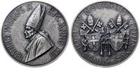 medal annualny 1991, Aw: Popiersie papieża w lew