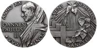 medal annualny 1998, Aw: Popiersie papieża w lew