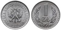 Polska, 1 złoty, 1972
