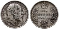rupia 1904, Bombaj, srebro próby 917, 11.44 g, n