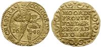 dukat 1648, Utrecht, złoto 3.48 g, Fr. 284, Delm