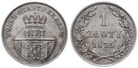 1 złoty 1835, Wiedeń, Bitkin 1, Plage 294, Kop. 