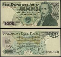 5.000 złotych 1.06.1982, seria CD, numeracja 055