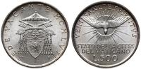 500 lirów 1958, Rzym, srebro, wyśmienite, Berman