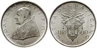 500 lirów 1961, Rzym, srebro, pięknie zachowane,
