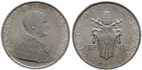 500 lirów 1963, Rzym, srebro, pięknie zachowane,