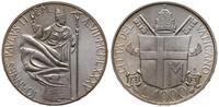1.000 lirów 1985, Rzym, srebro, patyna, pięknie 