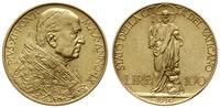 100 lirów 1930, Rzym, 9 rok pontyfikatu, złoto p