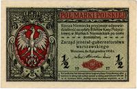 1/2 marki polskiej 9.12.1916, "jenerał" seria A,