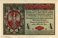 1/2 marki polskiej 9.12.1916, "Generał" , Miłcza
