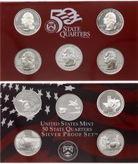 zestaw rocznikowy 2004, U.S. Mint, 5 x 1/4 dolar