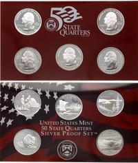 zestaw rocznikowy 2005, U.S. Mint, 5 x 1/4 dolar
