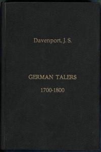 wydawnictwa zagraniczne, John S. Davenport - German Talers 1700-1800 (KSEROKOPIA)