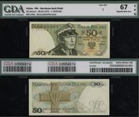 50 złotych 9.05.1975, seria U, numeracja 3070195