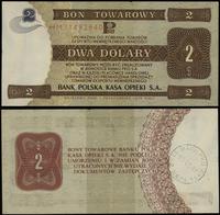 bon na 2 dolary 1.10.1979, seria HM, numeracja 1