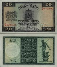 20 guldenów 1.11.1937, seria K/A, wyśmienicie za