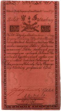 100 złotych polskich 8.06.1794, seria C, banknot
