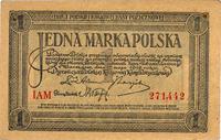 1 marka polska 17.05.1919, seria IAM, Miłczak 19