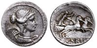 denar 46 pne, Rzym, Aw: Popiersie Victorii w pra