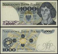 1.000 złotych 1.06.1982, seria DC, numeracja 191
