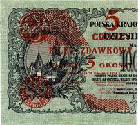 5 groszy 28.04.1924, Miłczak 43L