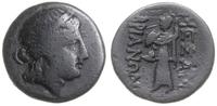 brąz III-II w. pne, Aw: Głowa kobiety w diademie