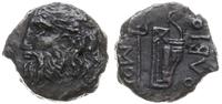 brąz przed 336, Aw: Głowa Borystenesa w lewo, Rw