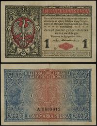 1 marka polska 9.12.1916, jenerał, seria A, nume