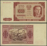 100 złotych 1.07.1948, seria DW, numeracja 12130