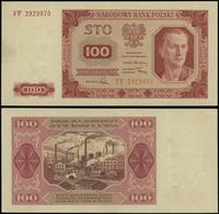 100 złotych 1.07.1948, seria FF, numeracja 29299