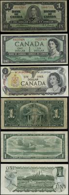 Kanada, zestaw: 3 x 1 dolar
