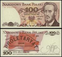 100 złotych 1.12.1988, seria TB, numeracja 29059