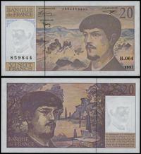 20 franków 1997, seria H.064, numeracja 859844, 