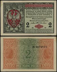 Polska, 2 marki, 9.12.1916
