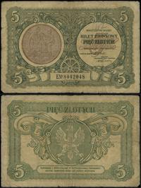 5 złotych 1.05.1925, seria E, numeracja 8042048,