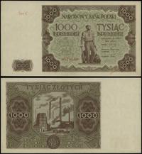 1.000 złotych 15.07.1947, seria C, numeracja 857