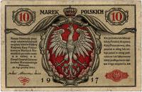 10 marek polskich 9.12.1916, odmiana napisu klau