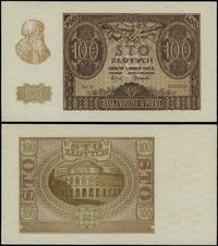 100 złotych 1.03.1940, seria E, numeracja 528339