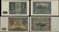 zestaw: 50 złotych i 100 złotych 1.08.1941, seri