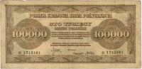100.000 marek polskich 30.08.1923, seria G, Miłc