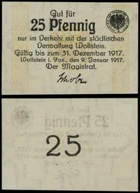 25 fenigów ważne od 9.01.1917 do 31.12.1917, bez