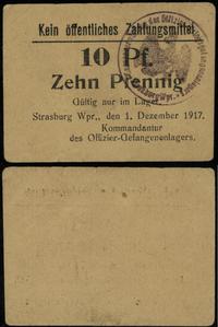 10 fenigów 1.12.1917, bez oznaczenia serii i num