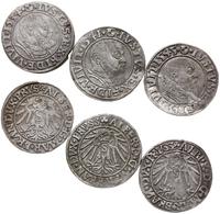 Prusy Książęce 1525-1657, lot 3 x grosz, 1534, 1541, 1545