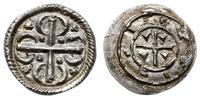 denar 1116-1131, Aw: Krzyż, na którego końcach p
