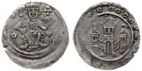 denar, Aw: Władca siedzący na tronie,w prawej rę