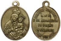 Polska, medalik z uszkiem na pamiątkę koronacji obrazu Matki Boskiej Krakowskiej, 1883