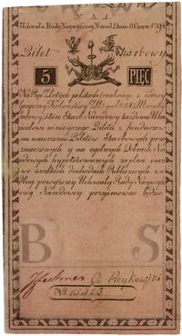 5 złotych polskich 8.06.1794, seria N.A.1, całki